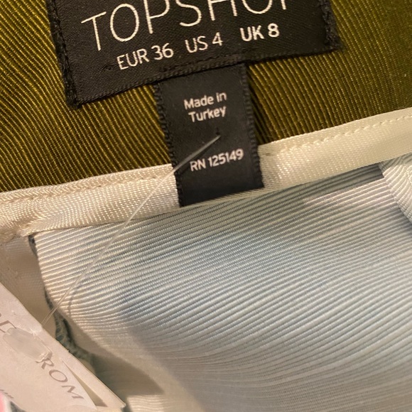 TopShop Abstract Printed Skort - Picture 3 of 5